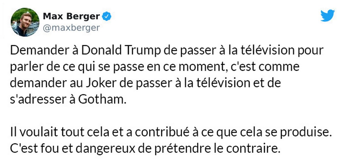 15 réactions des gens aux événements du Capitole des États-Unis