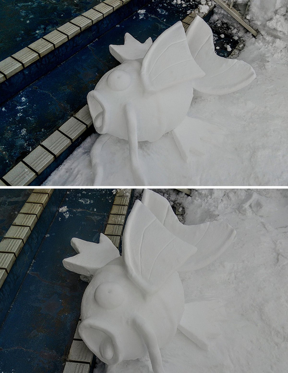 Cet artiste japonais crée des sculptures de neige hallucinantes et voici les 22 plus cool