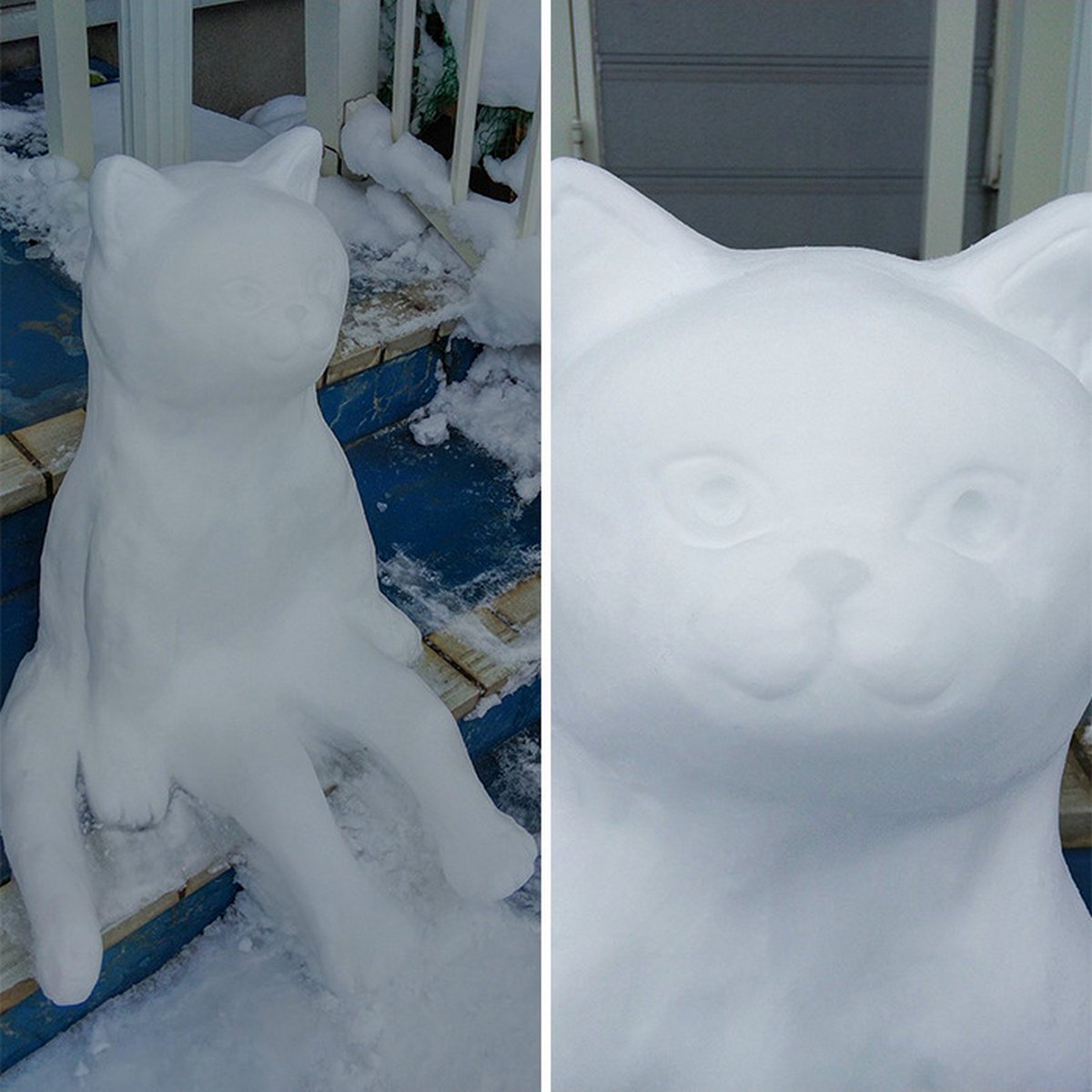 Cet artiste japonais crée des sculptures de neige hallucinantes et voici les 22 plus cool