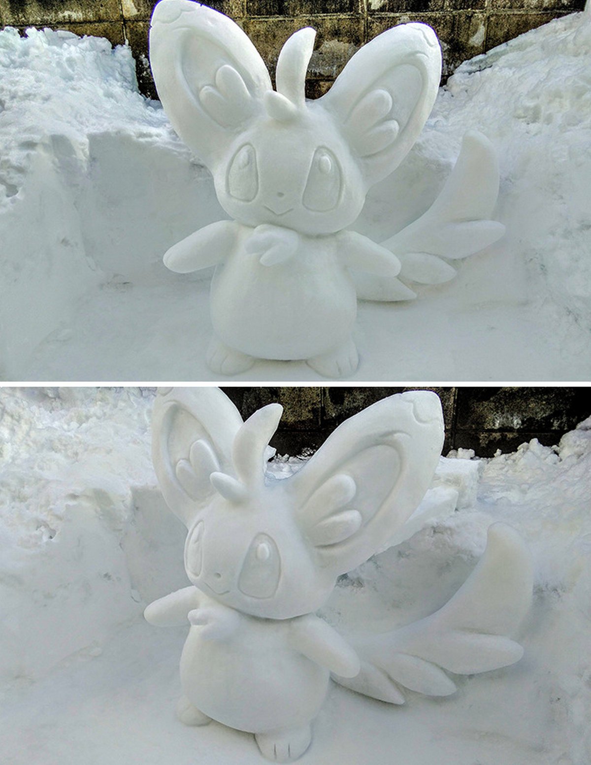 Cet artiste japonais crée des sculptures de neige hallucinantes et voici les 22 plus cool