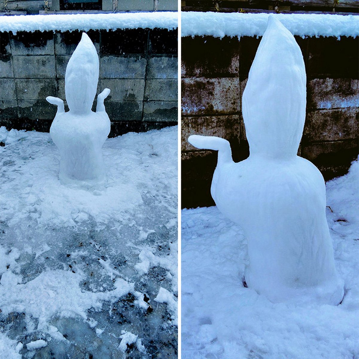 Cet artiste japonais crée des sculptures de neige hallucinantes et voici les 22 plus cool
