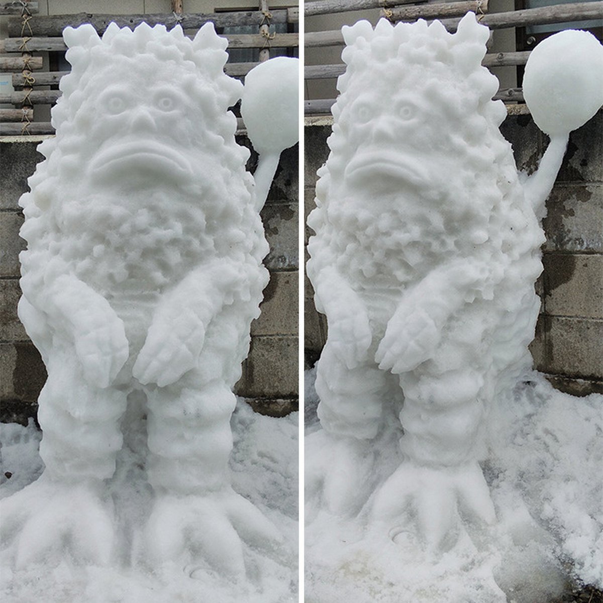 Cet artiste japonais crée des sculptures de neige hallucinantes et voici les 22 plus cool