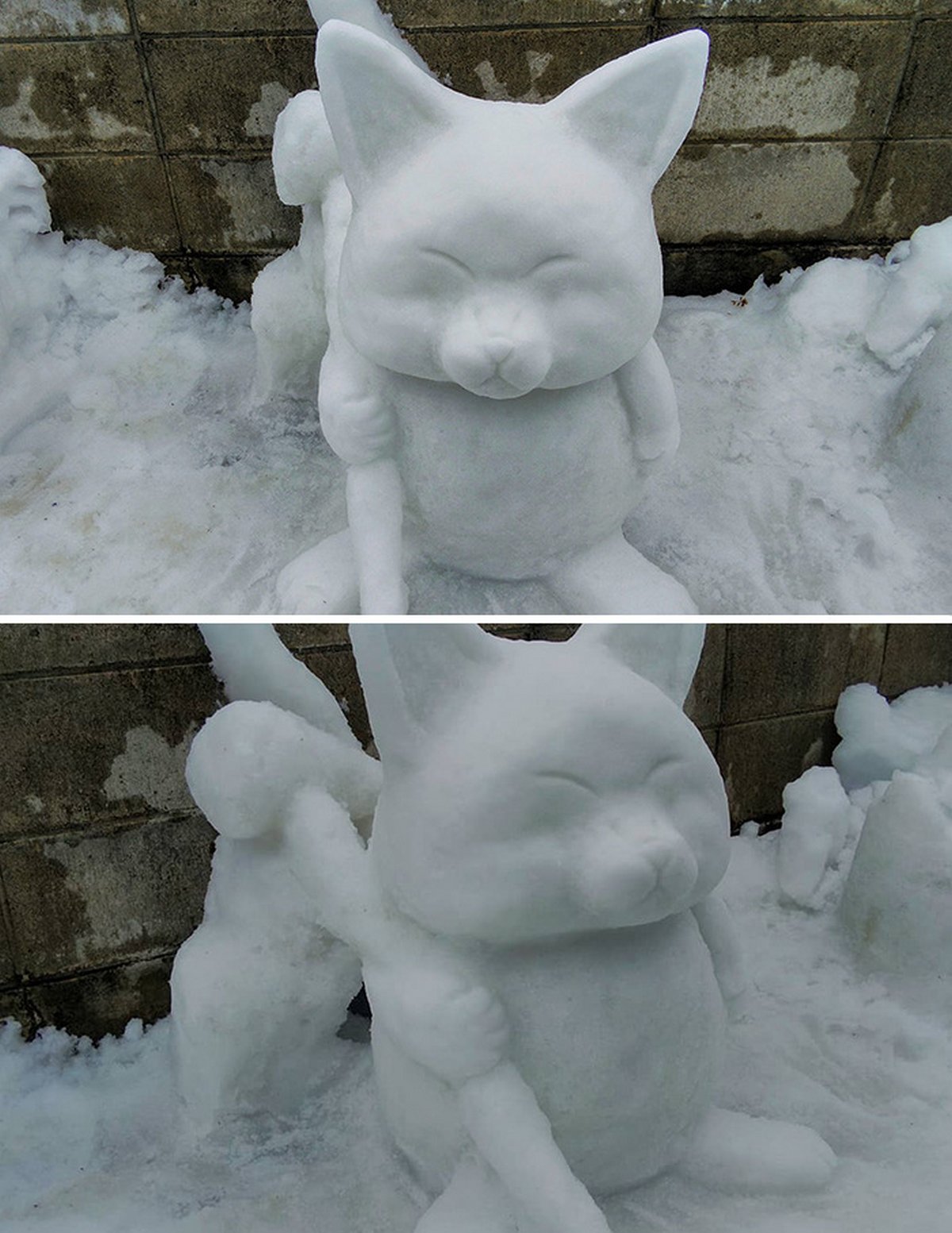 Cet artiste japonais crée des sculptures de neige hallucinantes et voici les 22 plus cool