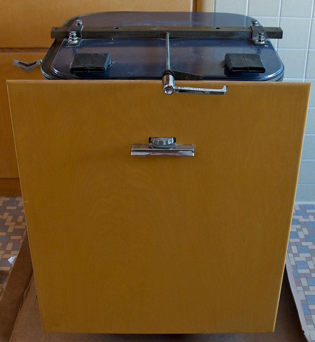 Cette cuisine de 1956 a été laissée intacte pendant 50 ans