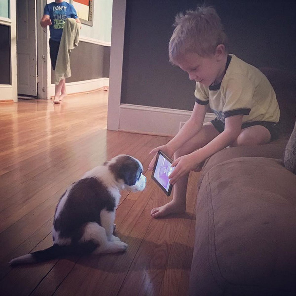 Si tu penses que tes enfants n’ont pas besoin d’un chien après avoir vu ces images, tu dois être un chat