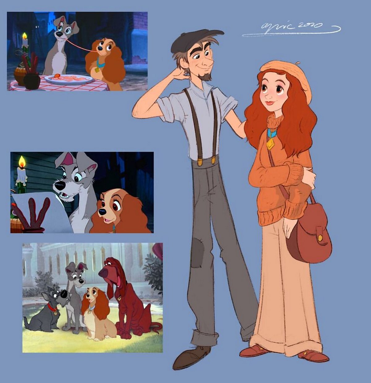 Cet artiste transforme les animaux des films Disney en humains et vice versa