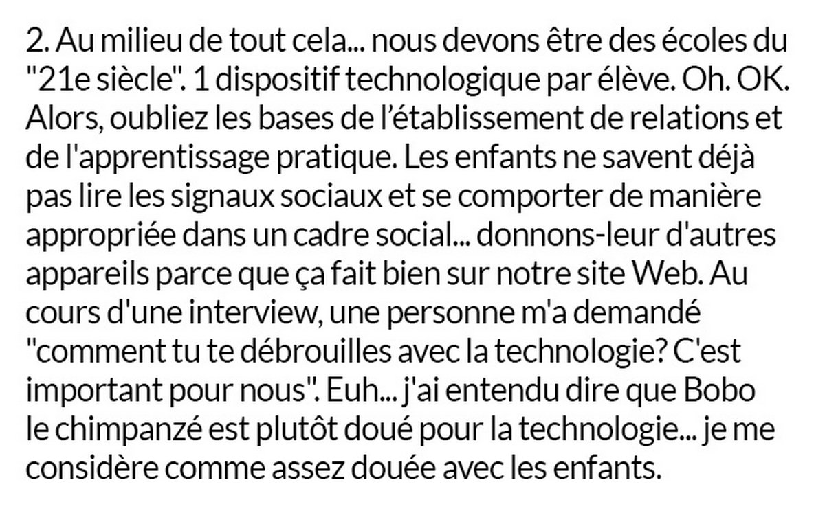 Cette ancienne enseignante de maternelle a énuméré 5 raisons pour lesquelles elle a quitté son emploi et elle a obtenu 263 000 likes
