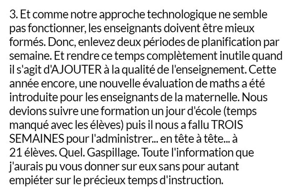 Cette ancienne enseignante de maternelle a énuméré 5 raisons pour lesquelles elle a quitté son emploi et elle a obtenu 263 000 likes