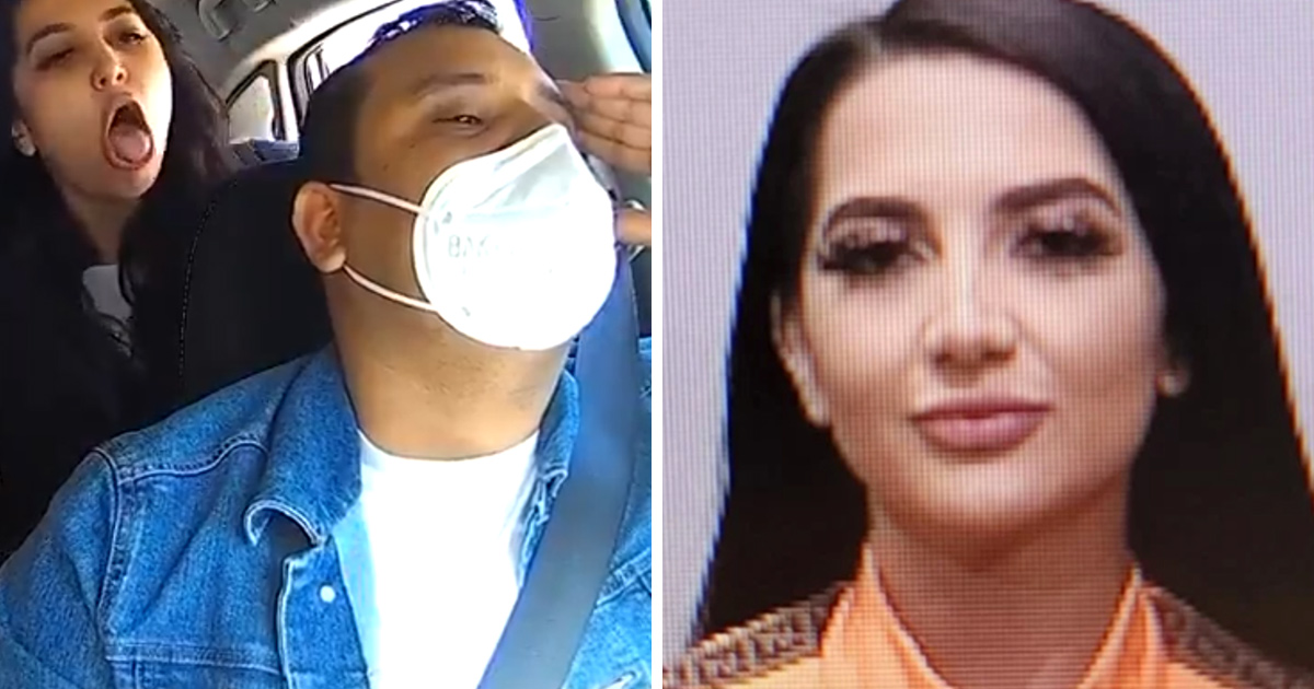Cette femme qui a toussé sur un chauffeur Uber et lui a arraché son masque a été accusée