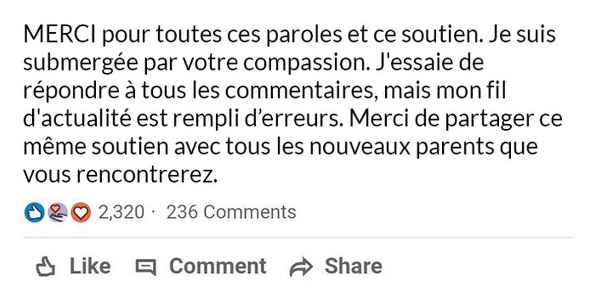 « J’ai été forcée de faire avec et de retourner au travail » : une mère au coeur brisé explique pourquoi 12 semaines de congé de maternité ne suffisent pas