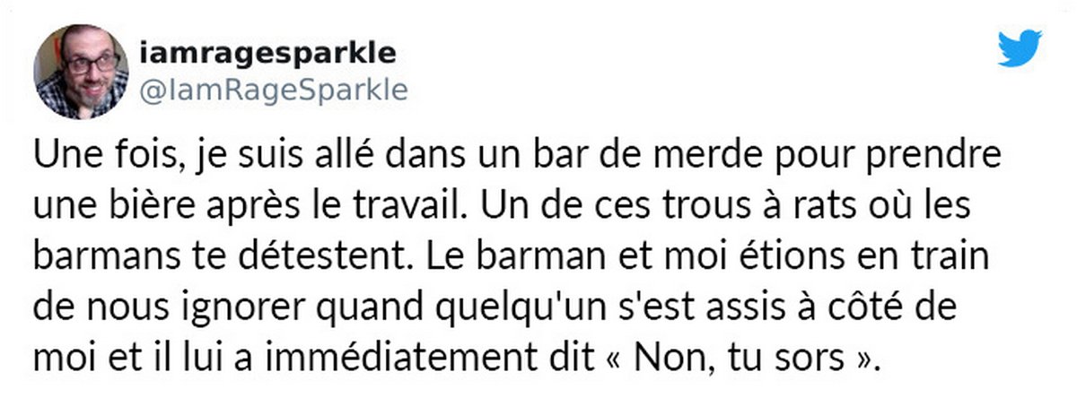 Un barman vire un client nazi poli de son bar et explique pourquoi il est important de le faire