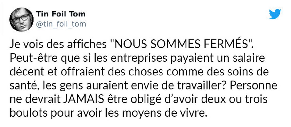 Burger King appose une affiche demandant aux parents de jeunes de 14 et 15 ans de les laisser postuler pour un emploi et les gens sont scandalisés