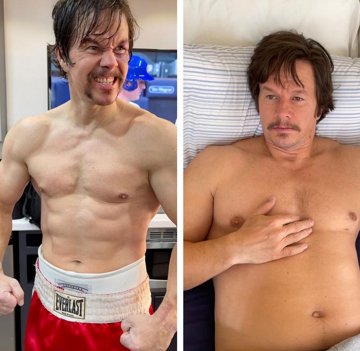 Mark Wahlberg est méconnaissable après sa transformation pour un nouveau film