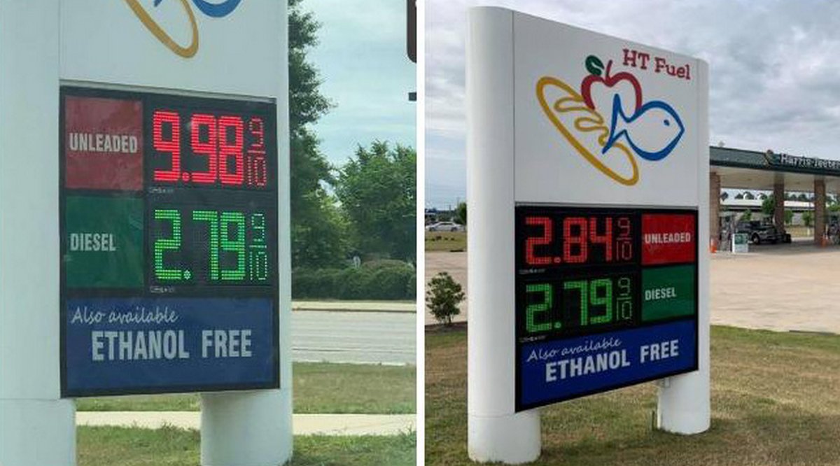 Ces photos montrent des Américains paniqués par la « pénurie d’essence » qu’ils ont créée eux-mêmes