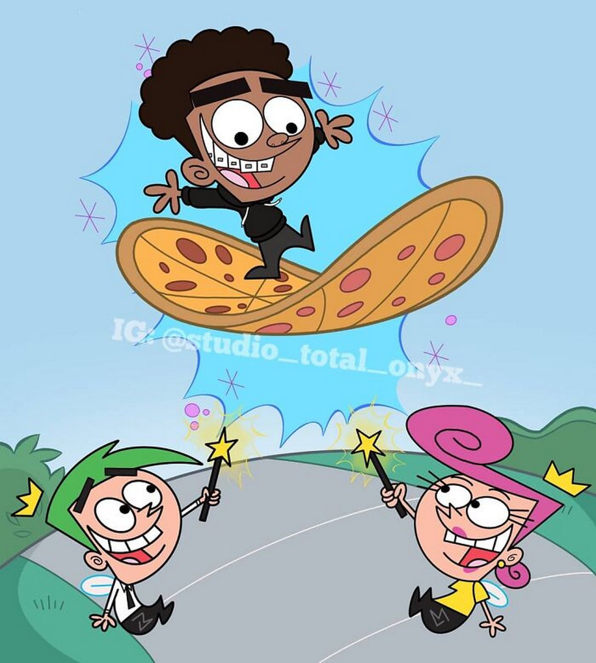 Cet artiste réinvente des dessins animés célèbres avec des personnages noirs pour sensibiliser les gens