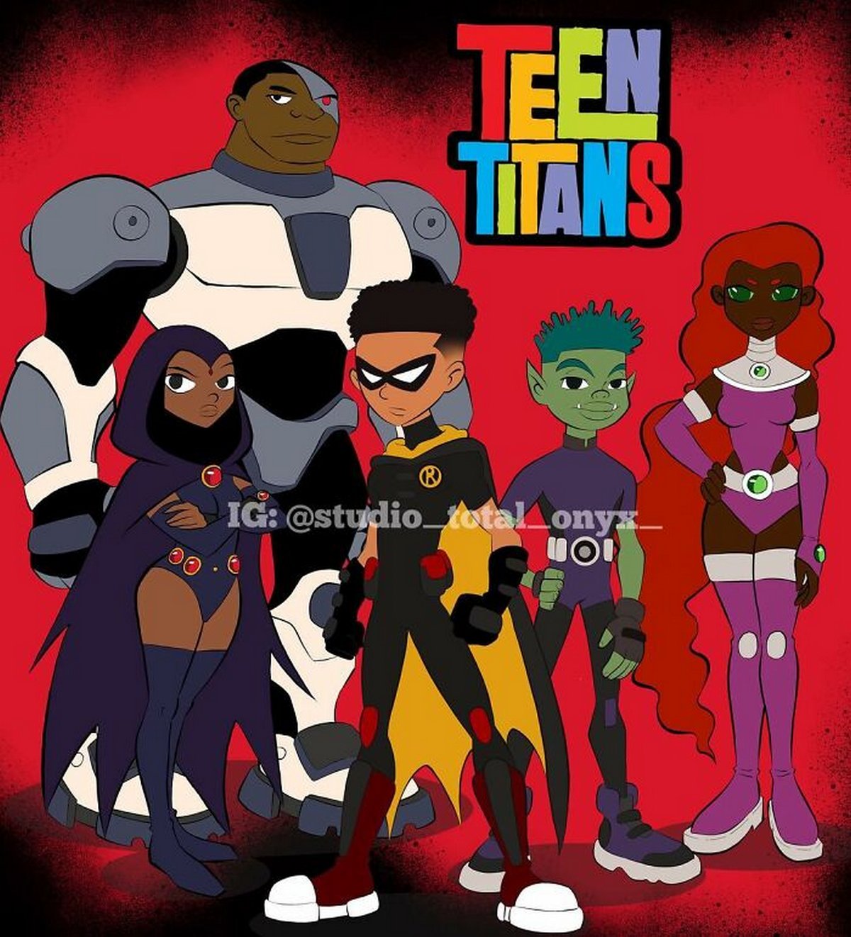 Cet artiste réinvente des dessins animés célèbres avec des personnages noirs pour sensibiliser les gens