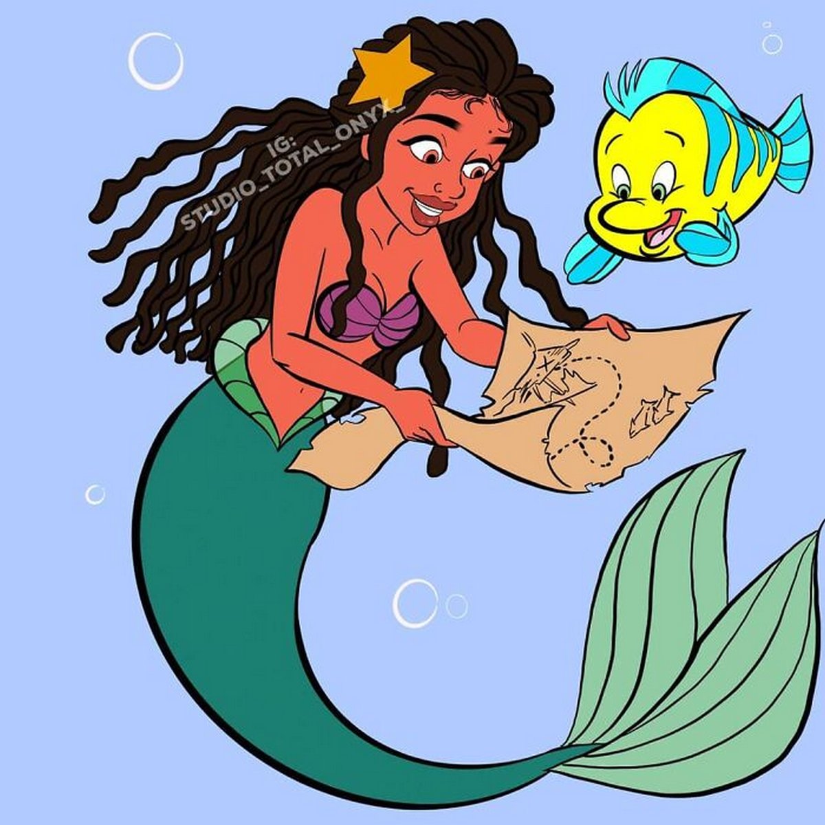 Cet artiste réinvente des dessins animés célèbres avec des personnages noirs pour sensibiliser les gens