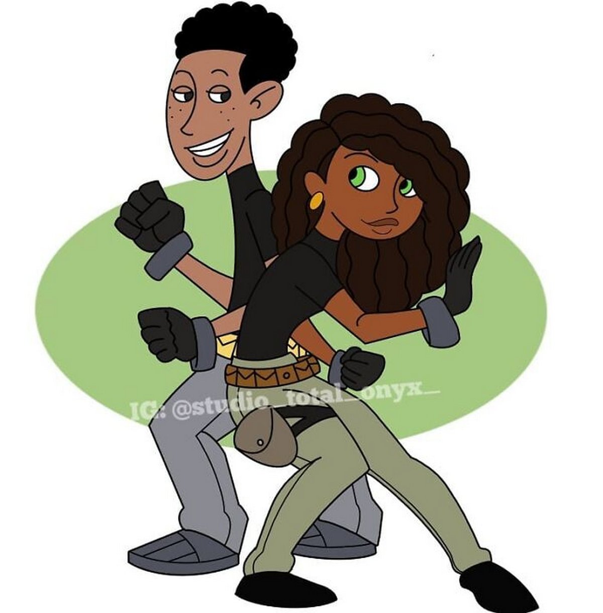 Cet artiste réinvente des dessins animés célèbres avec des personnages noirs pour sensibiliser les gens