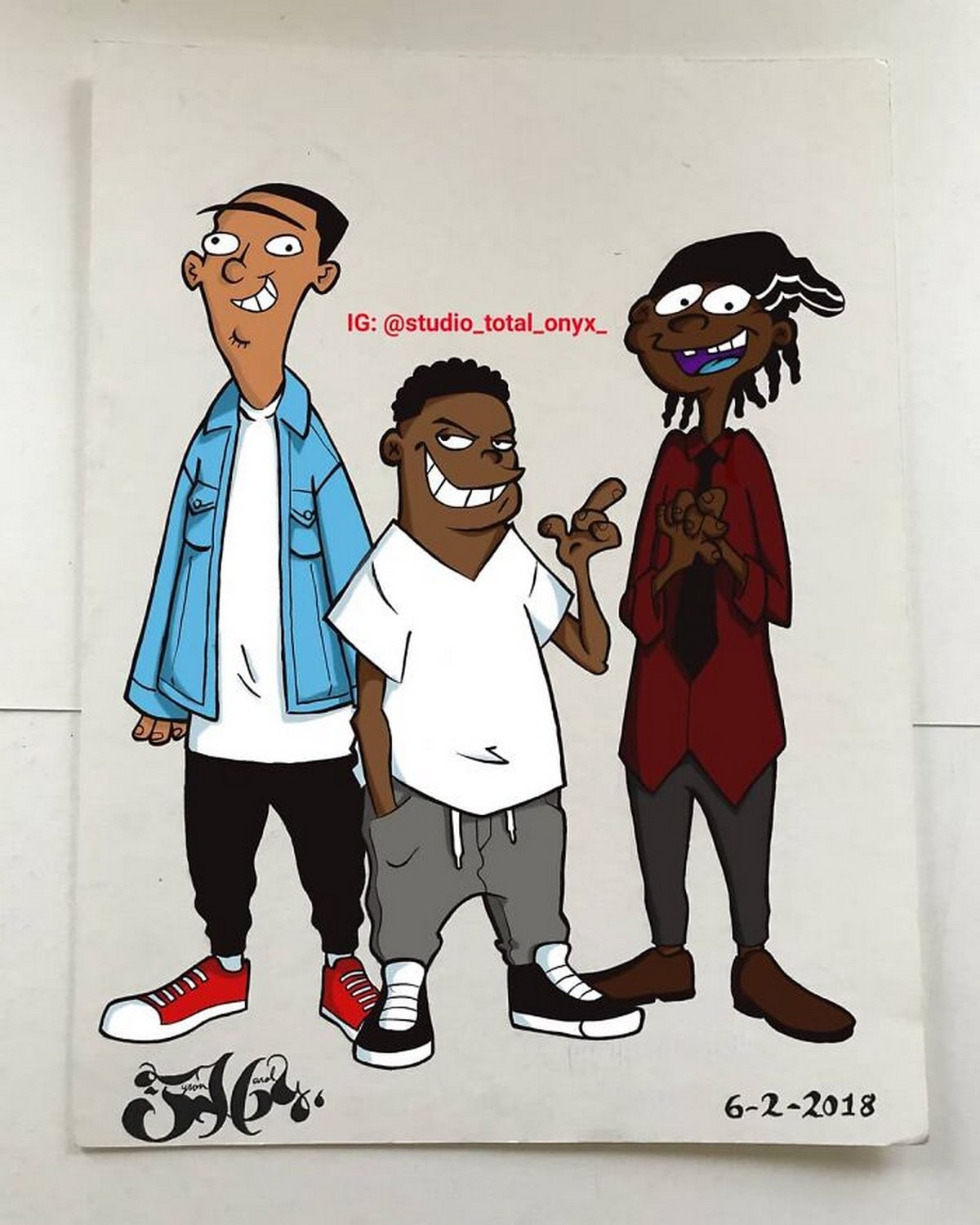 Cet artiste réinvente des dessins animés célèbres avec des personnages noirs pour sensibiliser les gens
