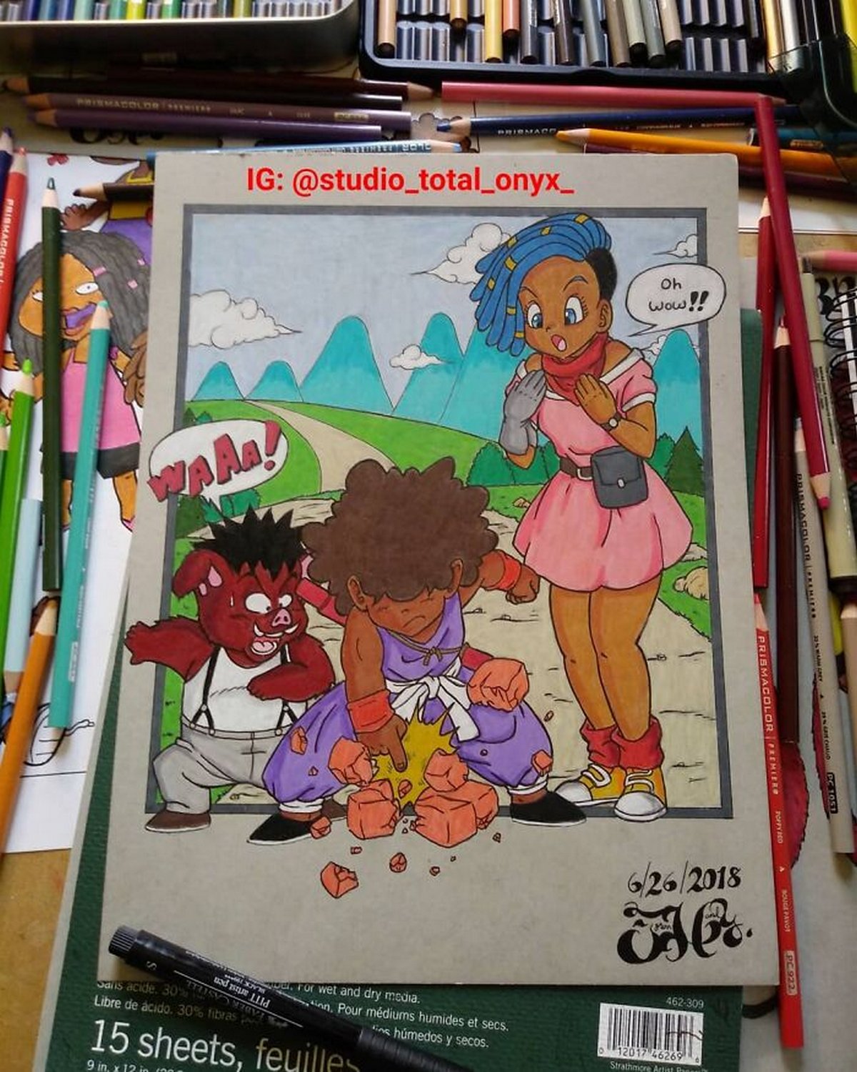 Cet artiste réinvente des dessins animés célèbres avec des personnages noirs pour sensibiliser les gens