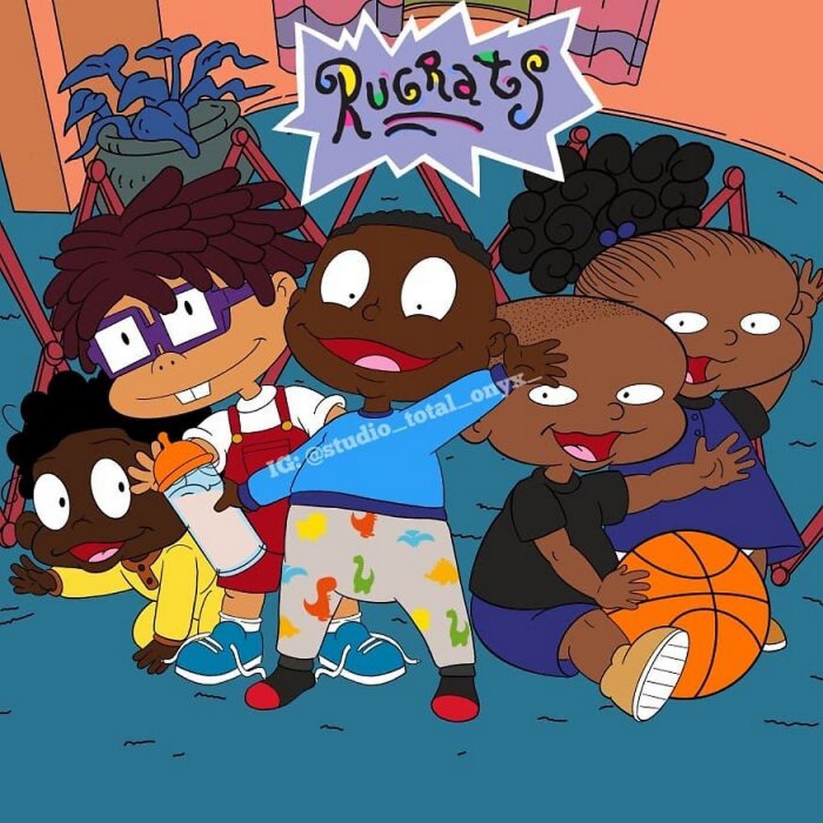 Cet artiste réinvente des dessins animés célèbres avec des personnages noirs pour sensibiliser les gens