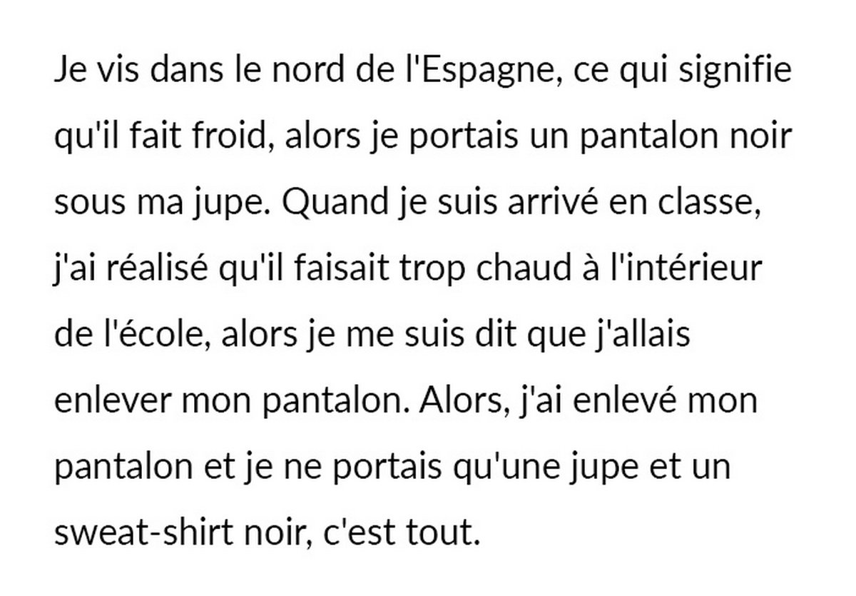 Des enseignants portent des jupes en classe pour protester contre le renvoi d’un élève qui en portait une