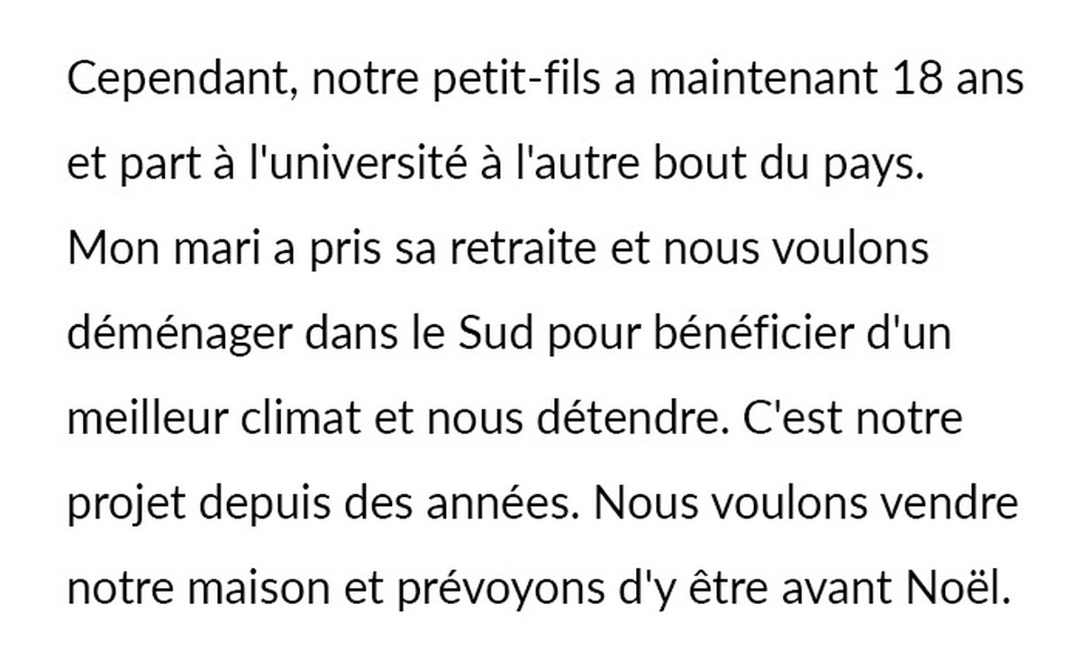 Une grand-mère veut enfin vivre pour elle-même, alors elle se « retire » de la garde de ses petits-enfants, ce qui bouleverse sa fille