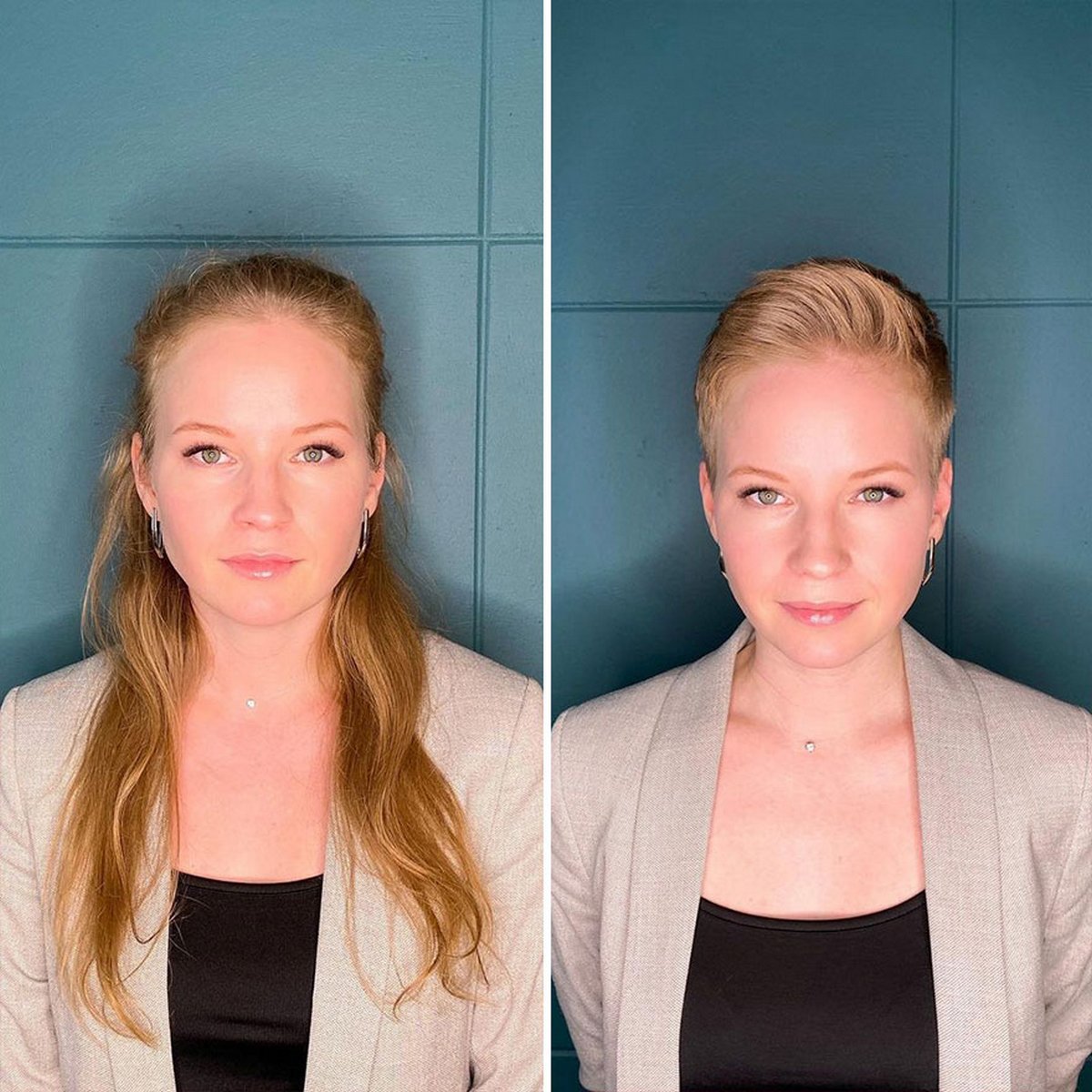 Ces femmes qui ont osé se faire couper les cheveux courts ont obtenu des résultats impressionnants grâce à cette coiffeuse