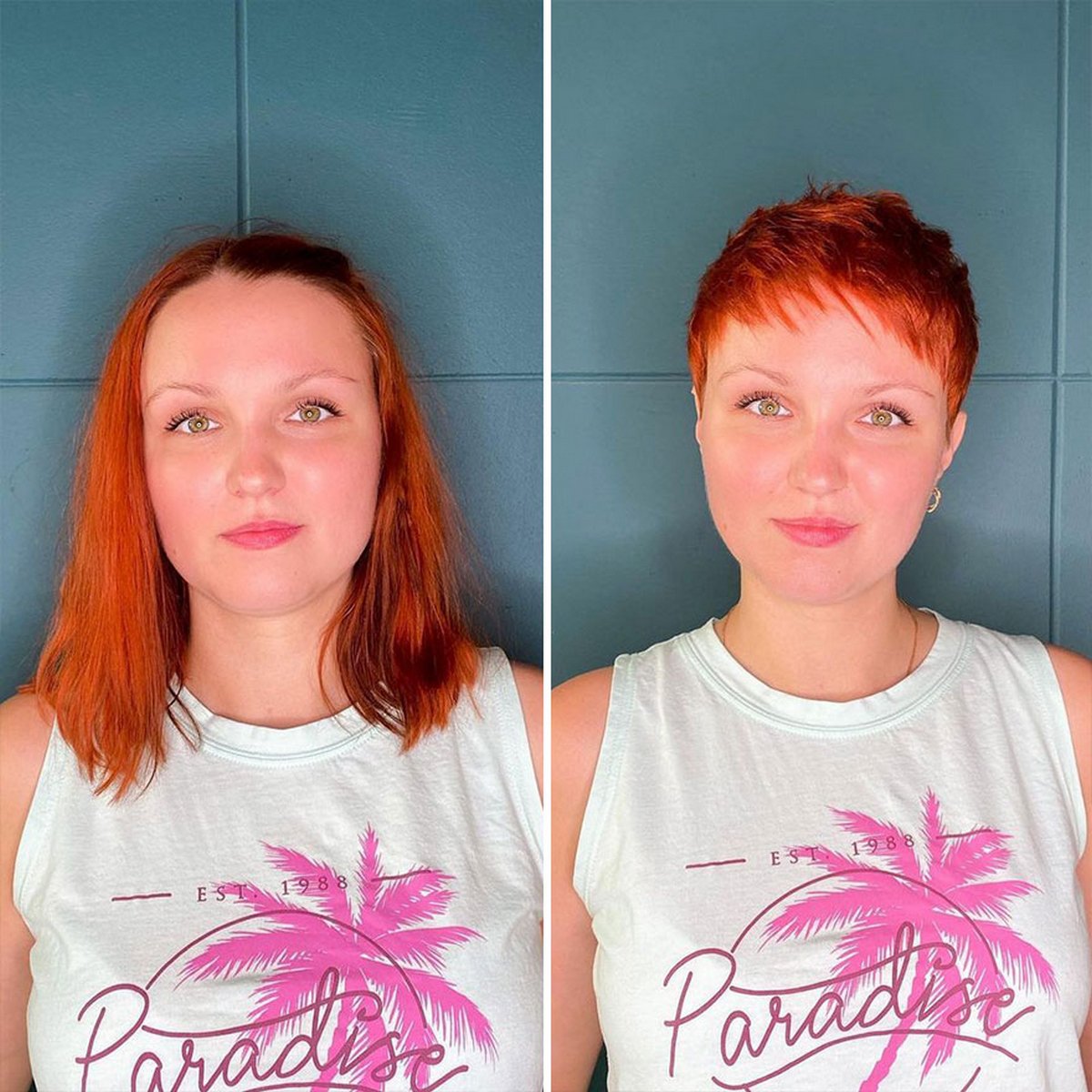 Ces femmes qui ont osé se faire couper les cheveux courts ont obtenu des résultats impressionnants grâce à cette coiffeuse