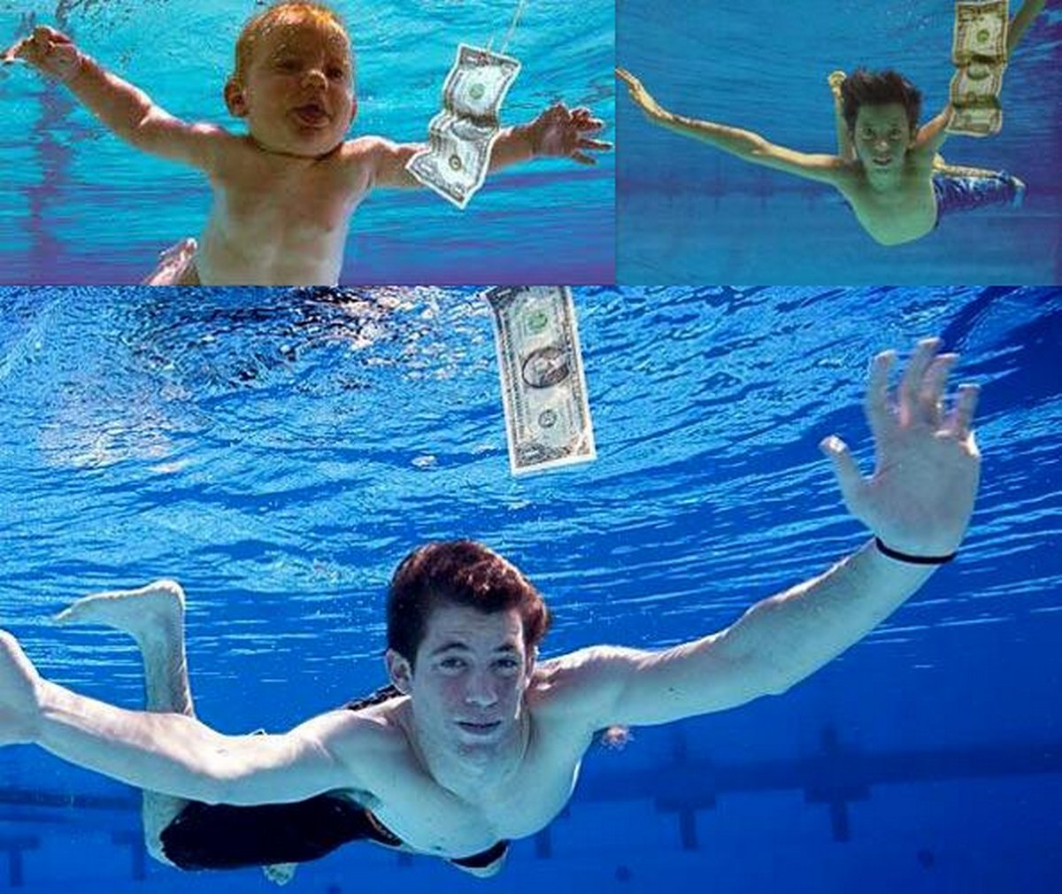 Le bébé sur la couverture de l’album Nevermind de Nirvana poursuit le groupe pour pornographie juvénile