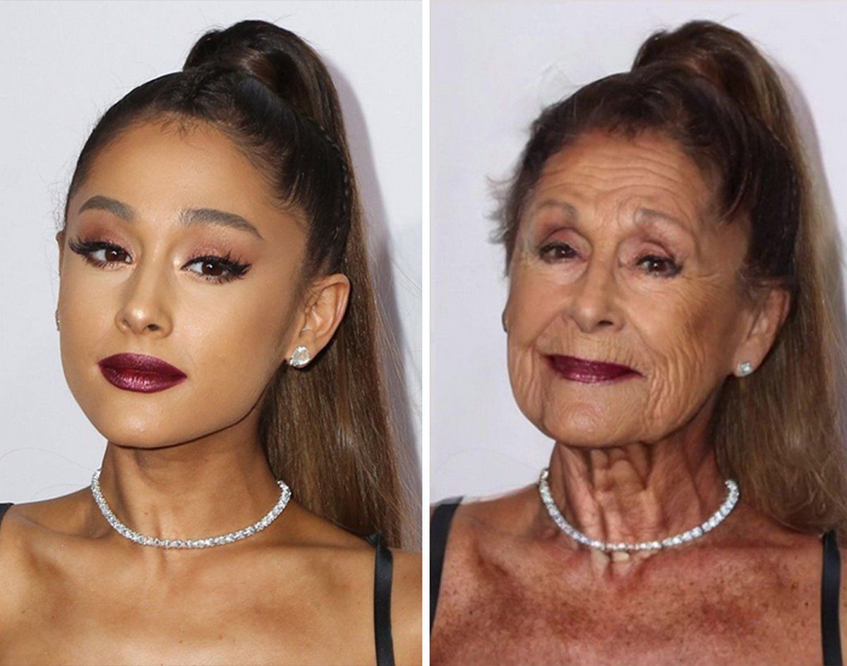 Ces images montrent à quoi ressembleront certaines célébrités dans 40 ans si elles vieillissent comme des gens ordinaires