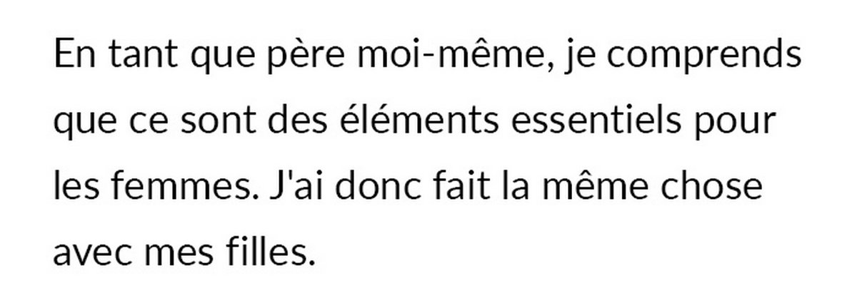 Une collègue reproche à un enseignant de garder un panier rempli de tampons et de serviettes hygiéniques pour ses élèves