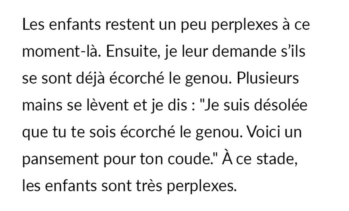 « Tout ce que je dois faire, c’est dire “pansement” et ils comprennent” » : une enseignante explique comment elle enseigne à ses élèves pourquoi ils ne peuvent pas être traités de la même manière