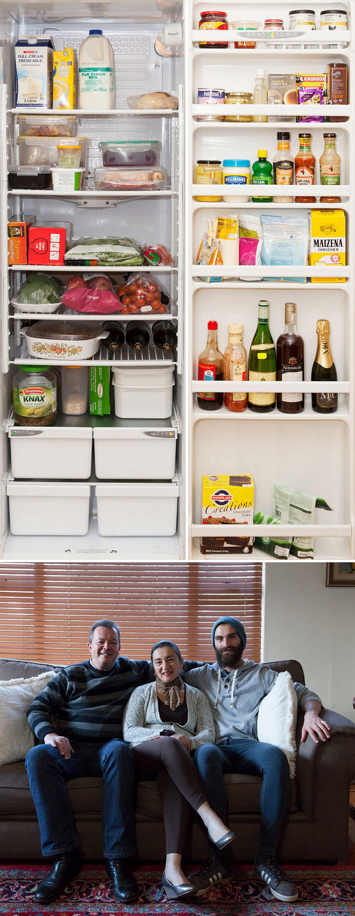 Cette photographe compare 14 réfrigérateurs et leurs propriétaires à travers le monde