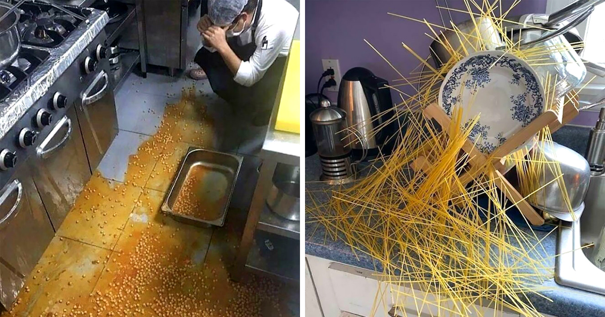 Ces gens ont échoué si lamentablement en cuisine qu’ils ont décidé de partager les photos en ligne