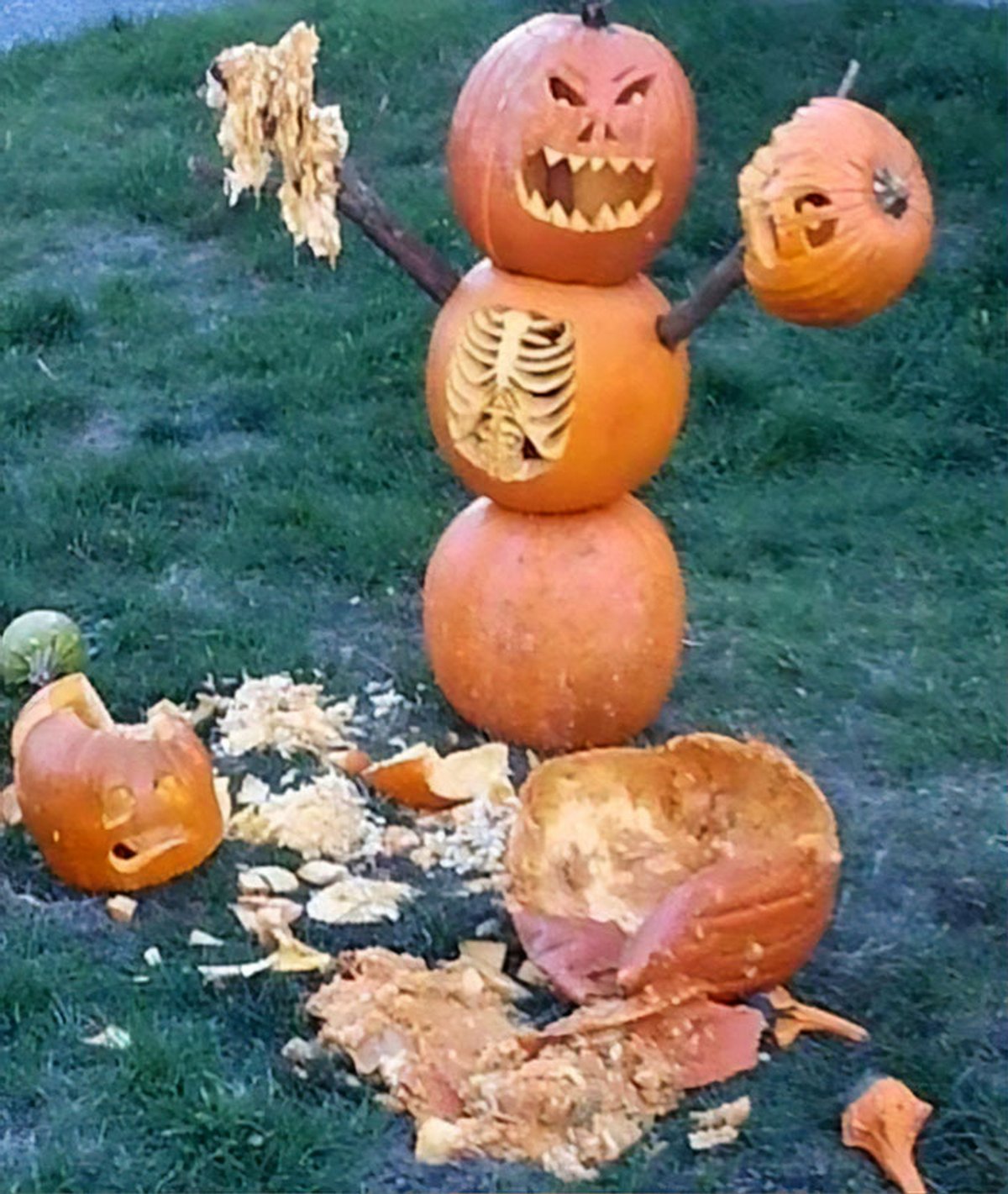 Ces gens ont porté la sculpture de citrouilles d’Halloween à un autre niveau