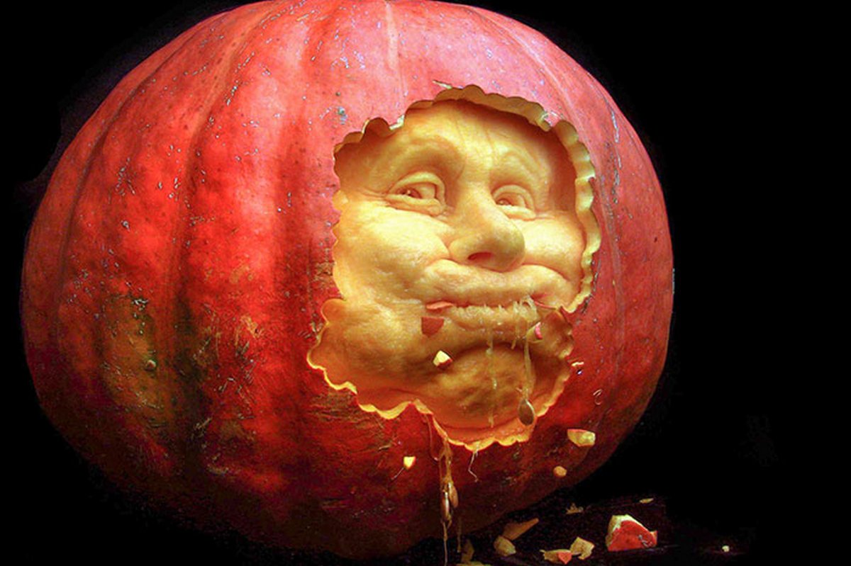 Ces gens ont porté la sculpture de citrouilles d’Halloween à un autre niveau