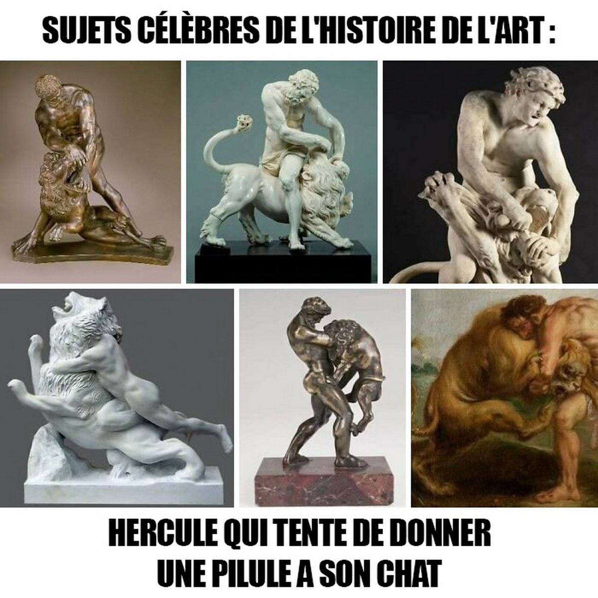 Voici des blagues hilarantes sur l’art classique