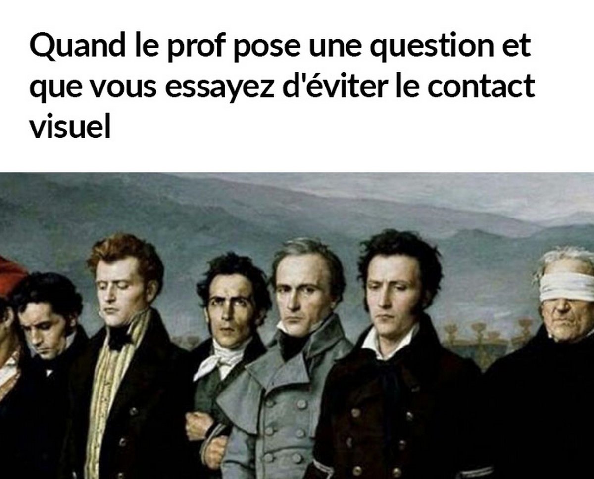 Voici des blagues hilarantes sur l’art classique