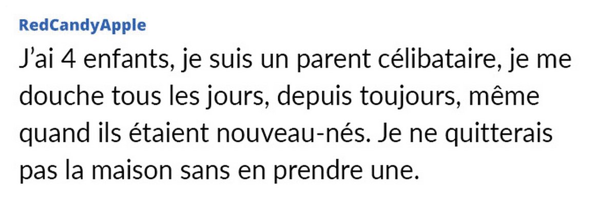 Une femme est choquée d’apprendre que ses amies se douchent tous les jours et demande si elle est dégoûtante
