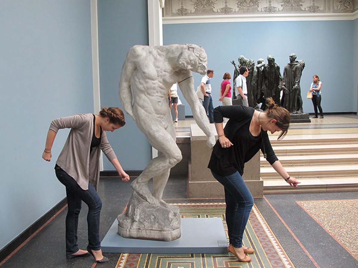 Ces gens ont décidé de s’amuser dans des musées et des galeries d’art