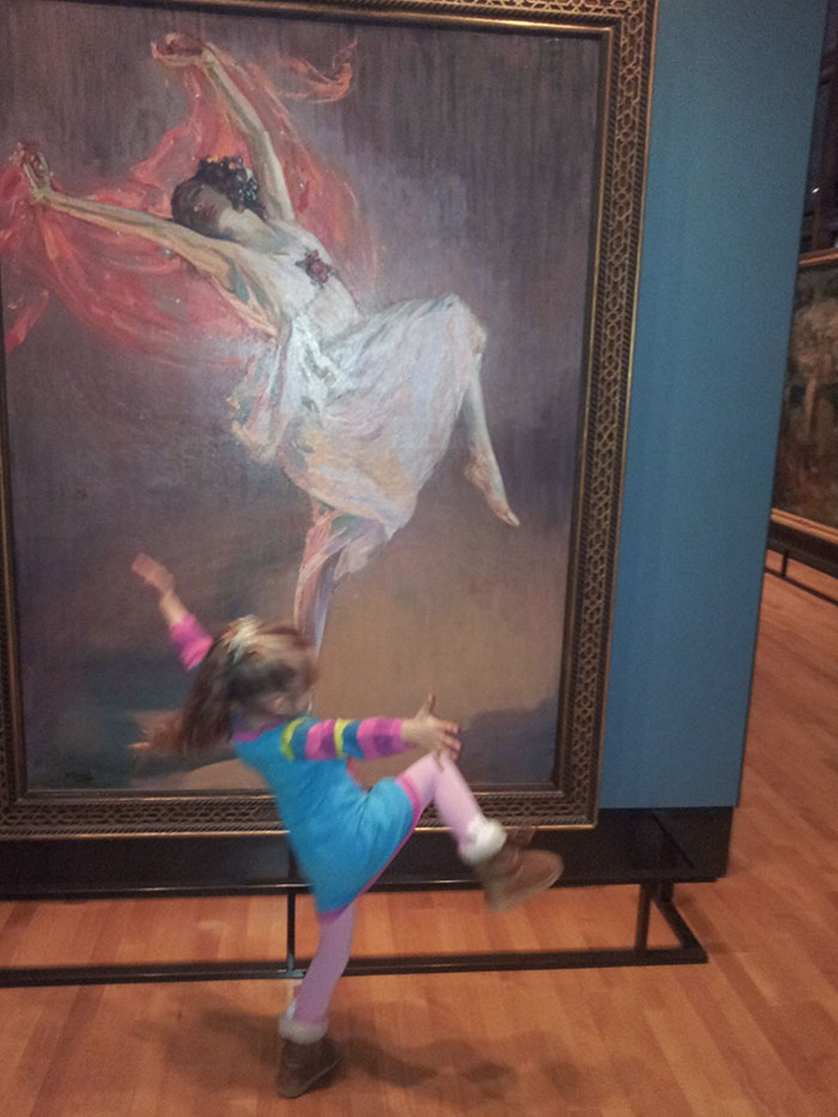 Ces gens ont décidé de s’amuser dans des musées et des galeries d’art