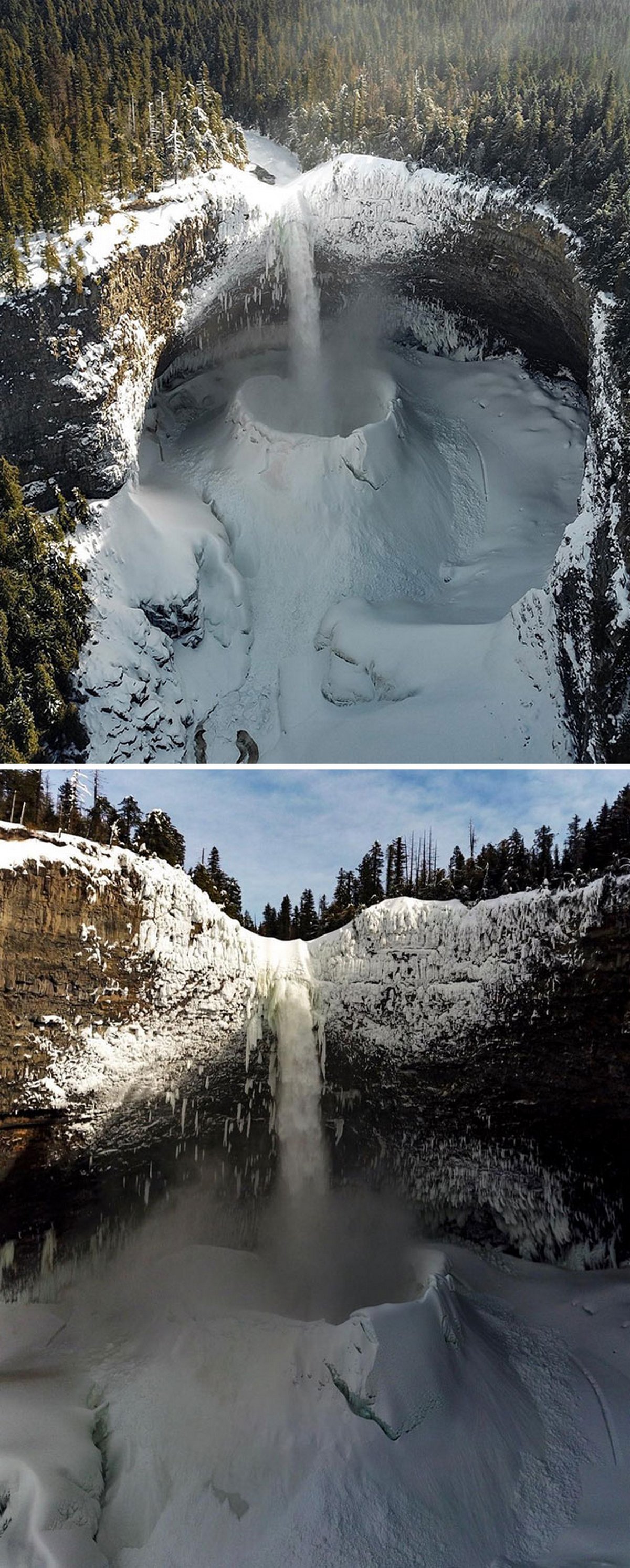 Ces photos d’hiver fascinantes montrent à quoi ressemble le vrai froid