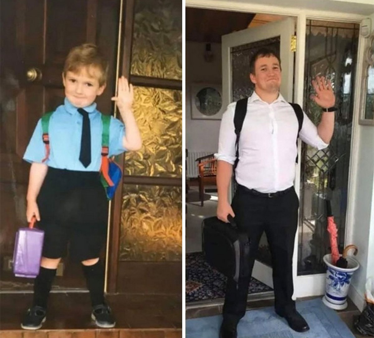 Ces gens ont recréé de vieilles photos et les ont partagées dans ce groupe en ligne