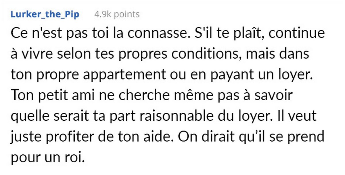 Un homme choqué par le salaire de sa petite amie veut qu’elle paie la moitié de son hypothèque après avoir emménagé