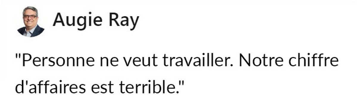 « Personne ne veut travailler » : un homme explique pourquoi les employeurs devraient cesser de se plaindre