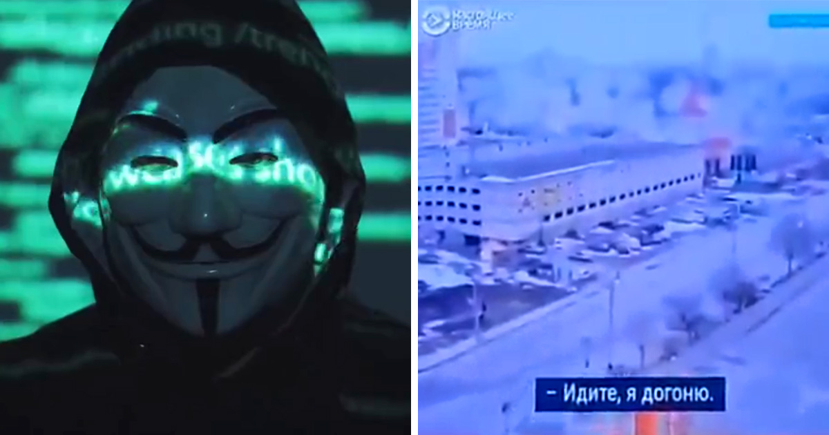 Anonymous pirate des services de streaming et des chaînes de télévision russes pour diffuser des images de la guerre