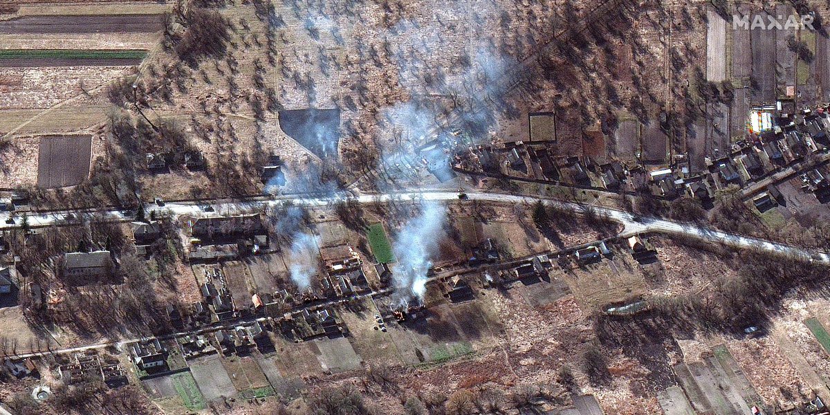 Des images satellites montrent un convoi de véhicules militaires russes de 65 km de long se rapprochant de Kiev