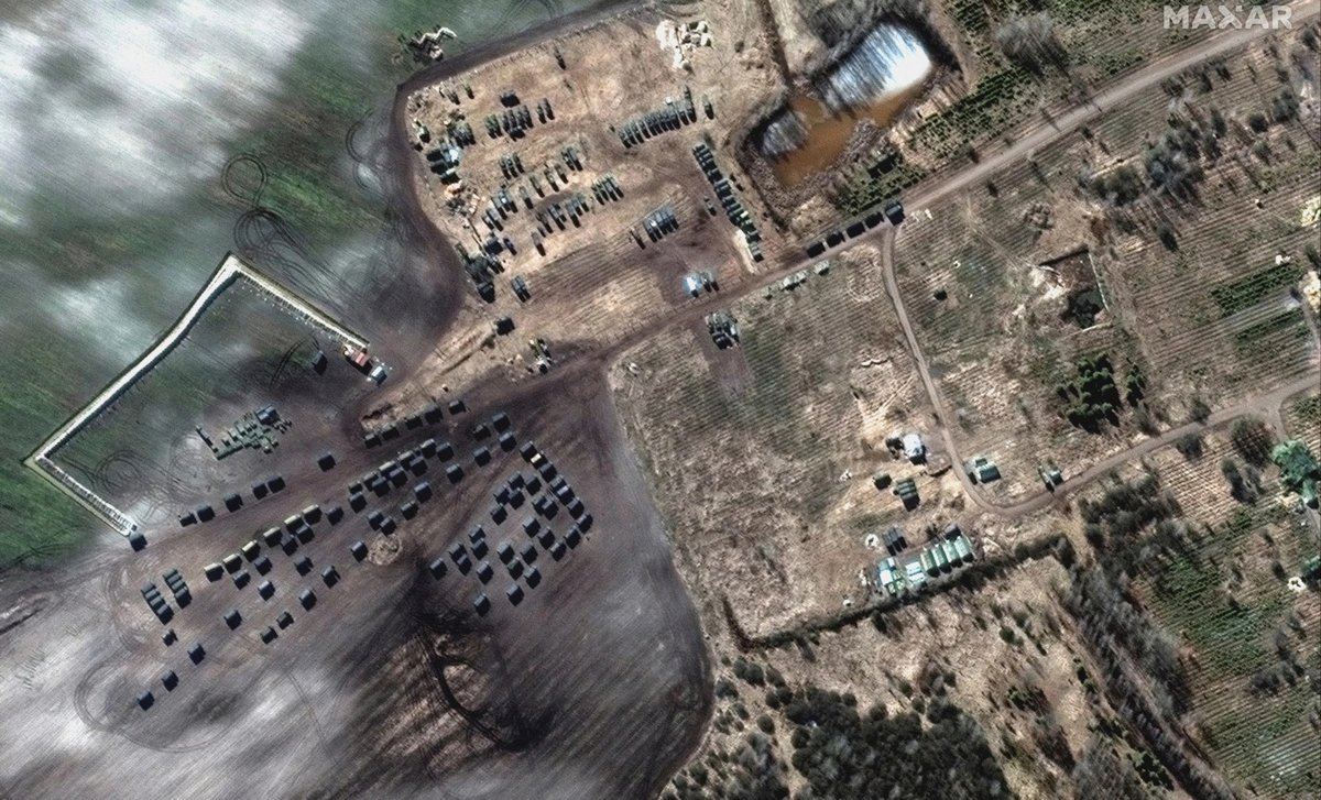 Des images satellites montrent un convoi de véhicules militaires russes de 65 km de long se rapprochant de Kiev