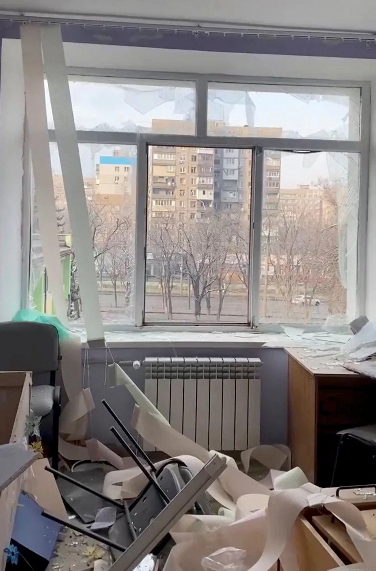 La Russie affirme que le bombardement d’un hôpital pour enfants en Ukraine est un « fake news »